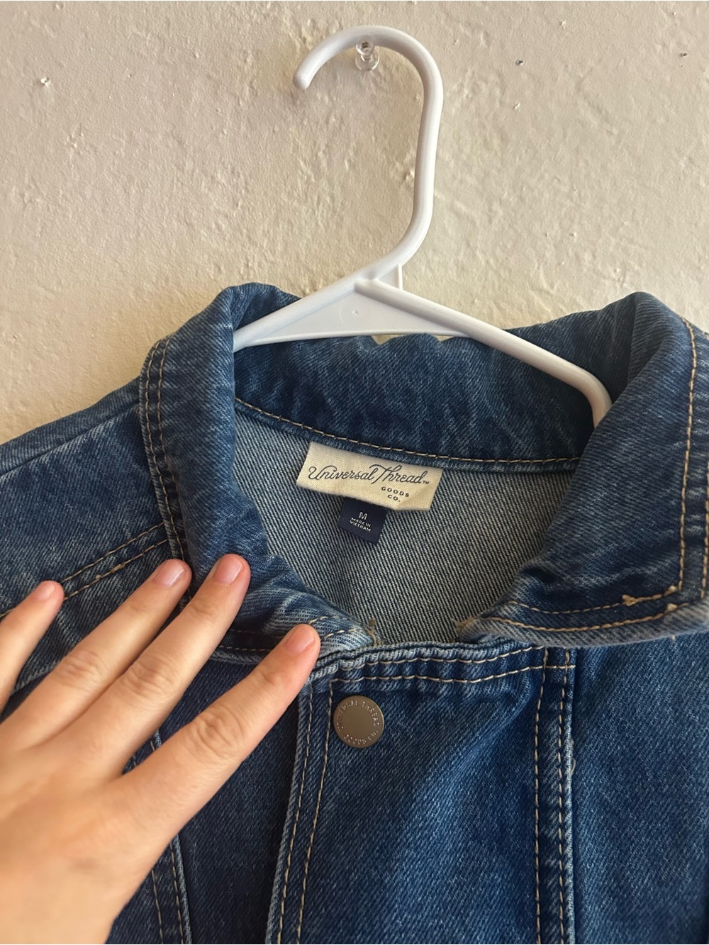 Dark Blue Denim Jacket - Picture 2 of 2
